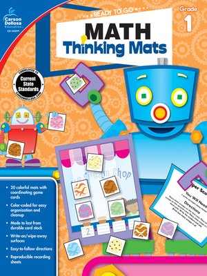 Math Thinking Mats, Grade 1 - ebook